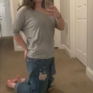 Grey Dolman EXPRESS Top